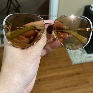 MK aviator women’s sunglasses